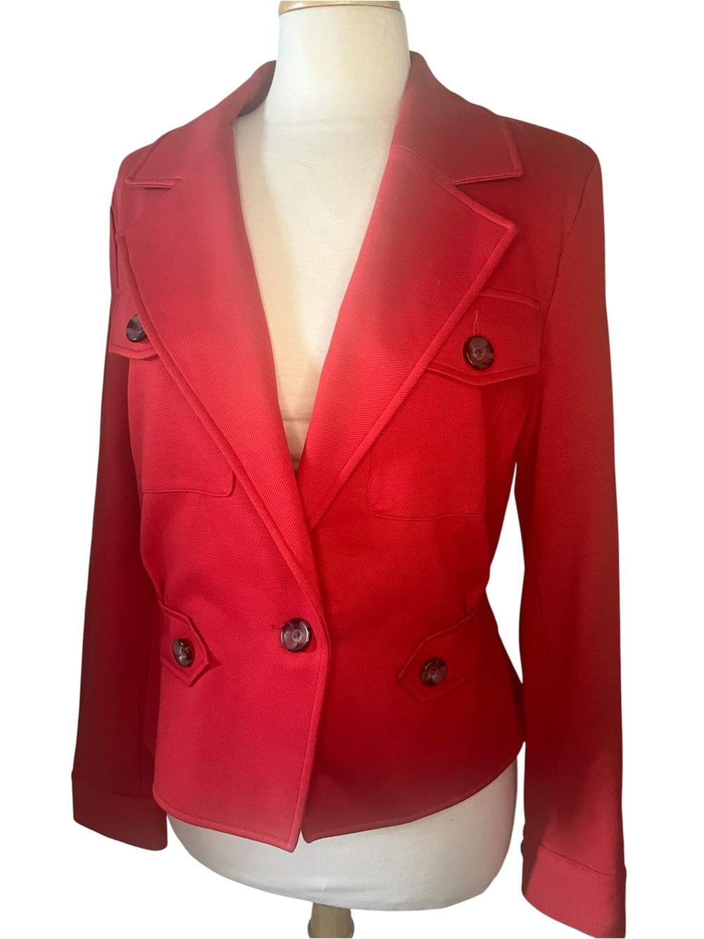 Cabi Little Red Jacket #3374 Size 10 - Picture 3 of 4